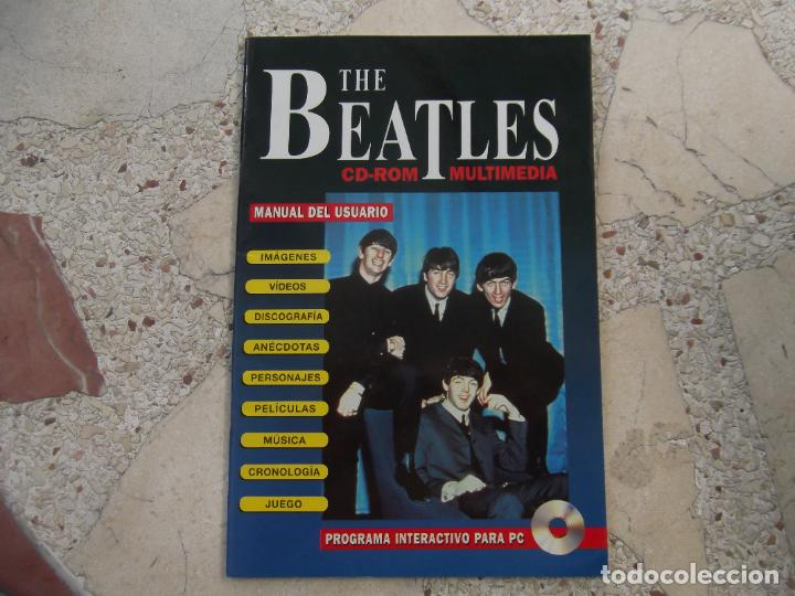 Magazines de musique: libreto de the beatles cd-rom multimedia ,solo libreto, trebol multimedia, 32 paginas