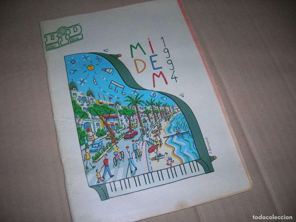 Revistas de m&uacute;sica: BID, n&ordm; 120. Marzo 1994. Bolet&iacute;n Informativo Discogr&aacute;fico (Discoplay). Ver interior.