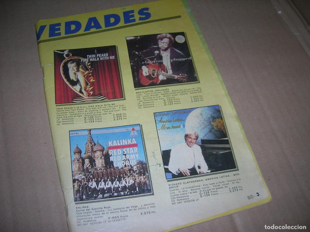 Magazines de musique: BID. Bolet&iacute;n Informativo Discogr&aacute;fico (Discoplay). N&ordm; &iquest;?, mes y a&ntilde;o &iquest;?. Gu&iacute;a multimedia de m&uacute;sica.