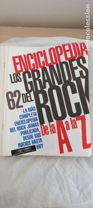 Magazines de musique: ENCICLOPEDIA LOS GRANDES DEL ROCK. DE LA A A LA Z. FASCICULO N&ordm; 62. EDICIONES ORBIS 1994