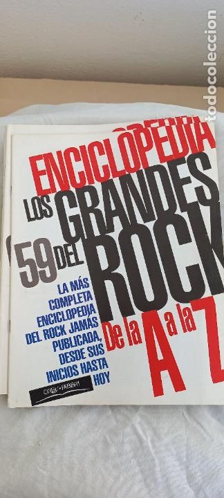 Magazines de musique: ENCICLOPEDIA LOS GRANDES DEL ROCK DE LA A A LA Z. FASCICULO N&ordm; 59 Orbis Fabri 1994. LEER DESCRIPCION