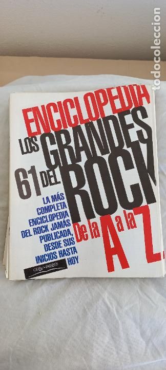 Magazines de musique: ENCICLOPEDIA LOS GRANDES DEL ROCK DE LA A A LA Z. FASCICULO N&ordm; 61 Orbis Fabri 1994. LEER DESCRIPCION