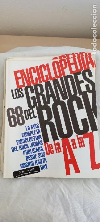 Magazines de musique: ENCICLOPEDIA LOS GRANDES DEL ROCK DE LA A A LA Z. FASCICULO N&ordm; 68 Orbis Fabri 1994. LEER DESCRIPCION