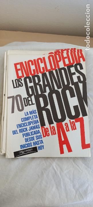 Magazines de musique: ENCICLOPEDIA LOS GRANDES DEL ROCK DE LA A A LA Z. FASCICULO N&ordm; 70 Orbis Fabri 1994. LEER DESCRIPCION