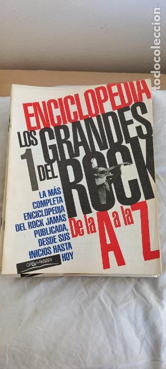 Magazines de musique: ENCICLOPEDIA LOS GRANDES DEL ROCK DE LA A A LA Z. FASCICULO N&ordm; 1 Orbis Fabri 1994.