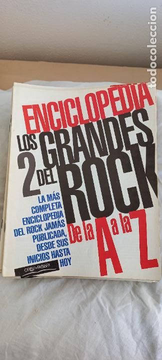 Magazines de musique: ENCICLOPEDIA LOS GRANDES DEL ROCK DE LA A A LA Z. FASCICULO N&ordm; 2 Orbis Fabri 1994.