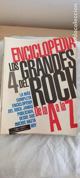 Magazines de musique: ENCICLOPEDIA LOS GRANDES DEL ROCK DE LA A A LA Z. FASCICULO N&ordm; 4 Orbis Fabri 1994.