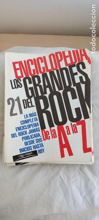 Magazines de musique: ENCICLOPEDIA LOS GRANDES DEL ROCK DE LA A A LA Z. FASCICULO N&ordm; 21. Orbis Fabri 1994.