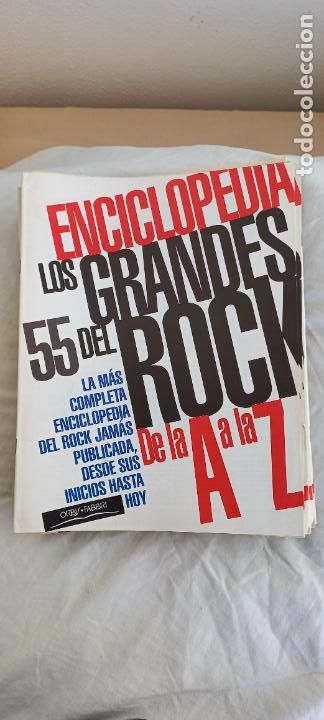 Magazines de musique: ENCICLOPEDIA LOS GRANDES DEL ROCK DE LA A A LA Z. FASCICULO N&ordm; 55 Orbis Fabri 1994. LEER DESCRIPCION