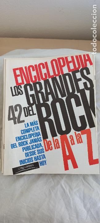 Magazines de musique: ENCICLOPEDIA LOS GRANDES DEL ROCK DE LA A A LA Z. FASCICULO N&ordm; 42. Orbis Fabri 1994.