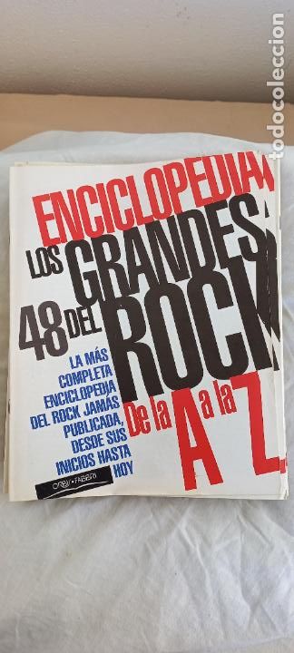 Magazines de musique: ENCICLOPEDIA LOS GRANDES DEL ROCK DE LA A A LA Z. FASCICULO N&ordm; 48. Orbis Fabri 1994.