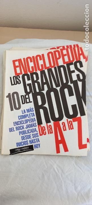 Magazines de musique: ENCICLOPEDIA LOS GRANDES DEL ROCK DE LA A A LA Z. FASCICULO N&ordm; 10. Orbis Fabri 1994.