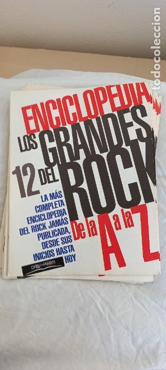 Magazines de musique: ENCICLOPEDIA LOS GRANDES DEL ROCK DE LA A A LA Z. FASCICULO N&ordm; 12. Orbis Fabri 1994.