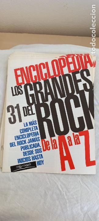 Magazines de musique: ENCICLOPEDIA LOS GRANDES DEL ROCK DE LA A A LA Z. FASCICULO N&ordm; 31. Orbis Fabri 1994.
