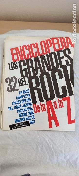 Magazines de musique: ENCICLOPEDIA LOS GRANDES DEL ROCK DE LA A A LA Z. FASCICULO N&ordm; 32. Orbis Fabri 1994.