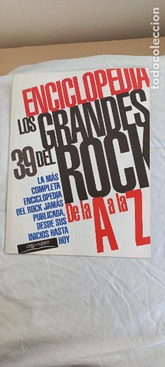 Magazines de musique: ENCICLOPEDIA LOS GRANDES DEL ROCK DE LA A A LA Z. FASCICULO N&ordm; 39. Orbis Fabri 1994.