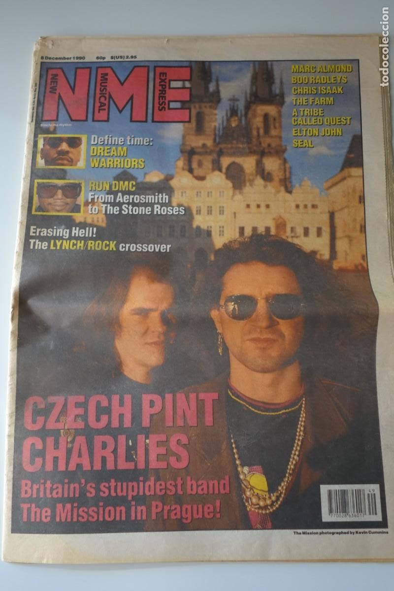 Musikzeitschriften: REVISTA MUSICAL NEW MUSICAL EXPRESS DICIEMBRE 1990. THE MISSION, MARC ALMOND