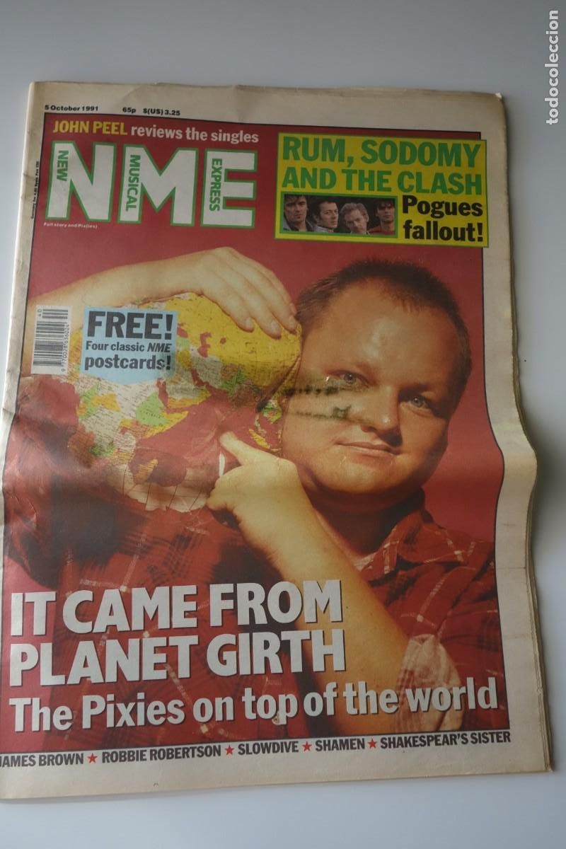 Musikzeitschriften: REVISTA MUSICAL NEW MUSICAL EXPRESS OCTUBRE 1991. PIXIES, POGUES