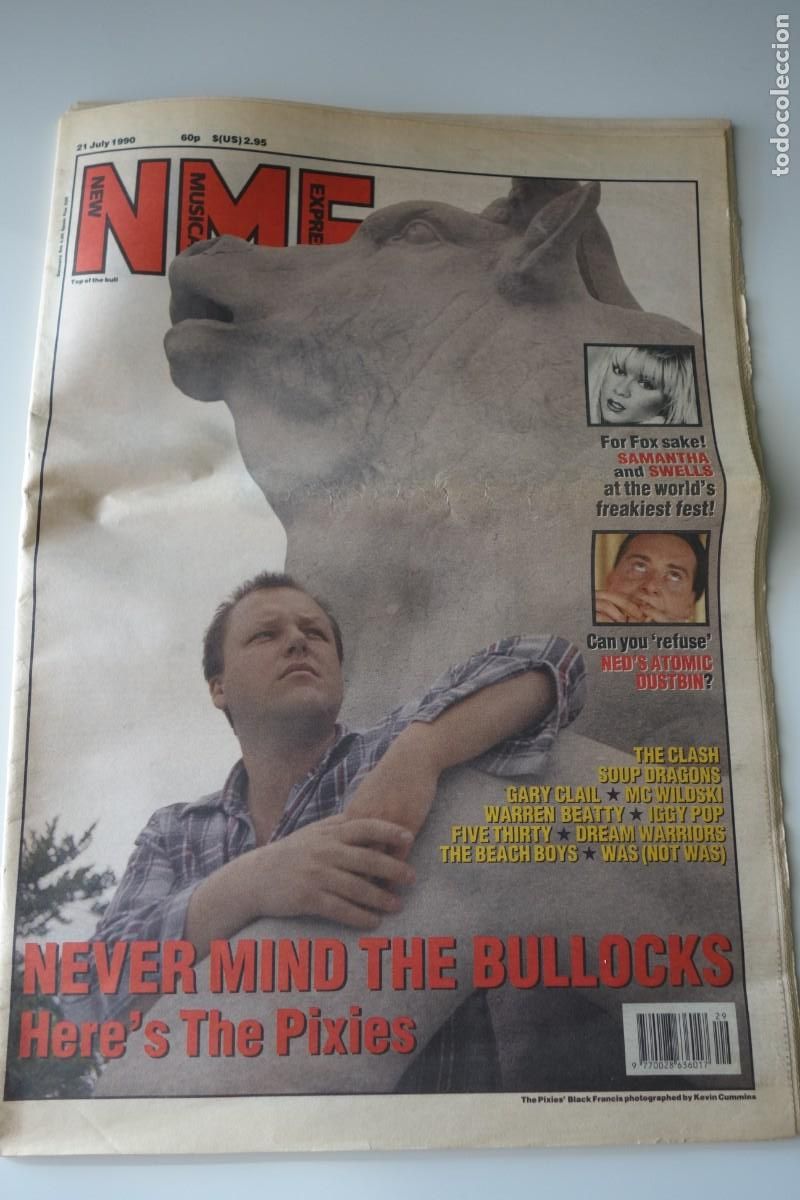 Musikzeitschriften: REVISTA MUSICAL NEW MUSICAL EXPRESS JULIO 199O. PIXIES, THE CLASH