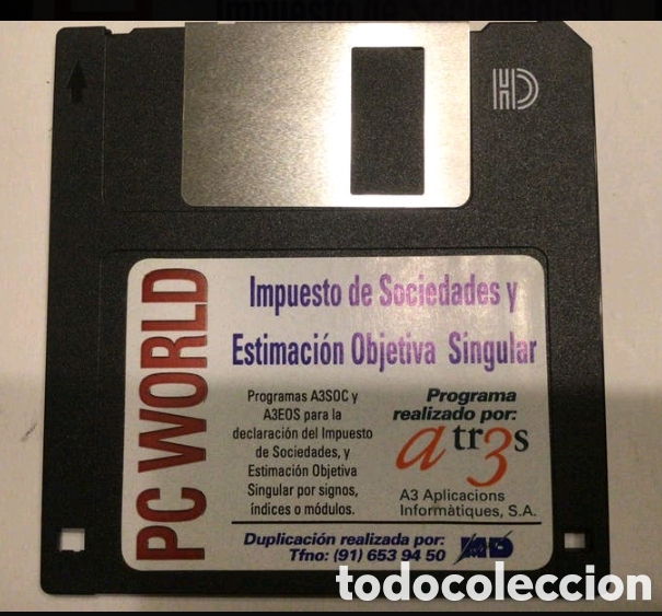 Music magazines: DISKETTE IMPUESTO de SOCIEDADES