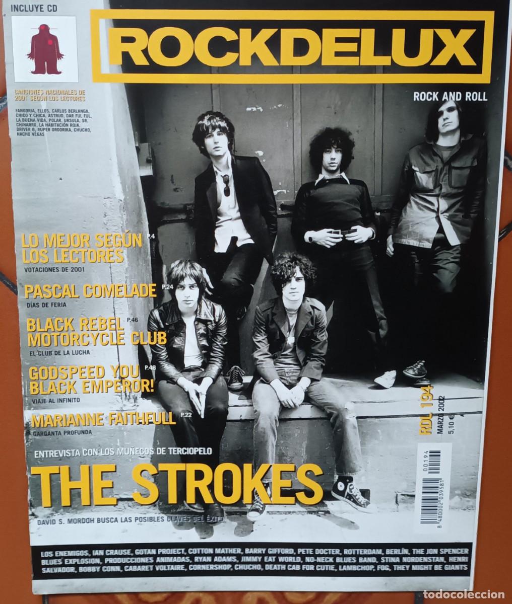 rock de lux. 194. marzo 2002. strokes en portad - Compra venta en  todocoleccion