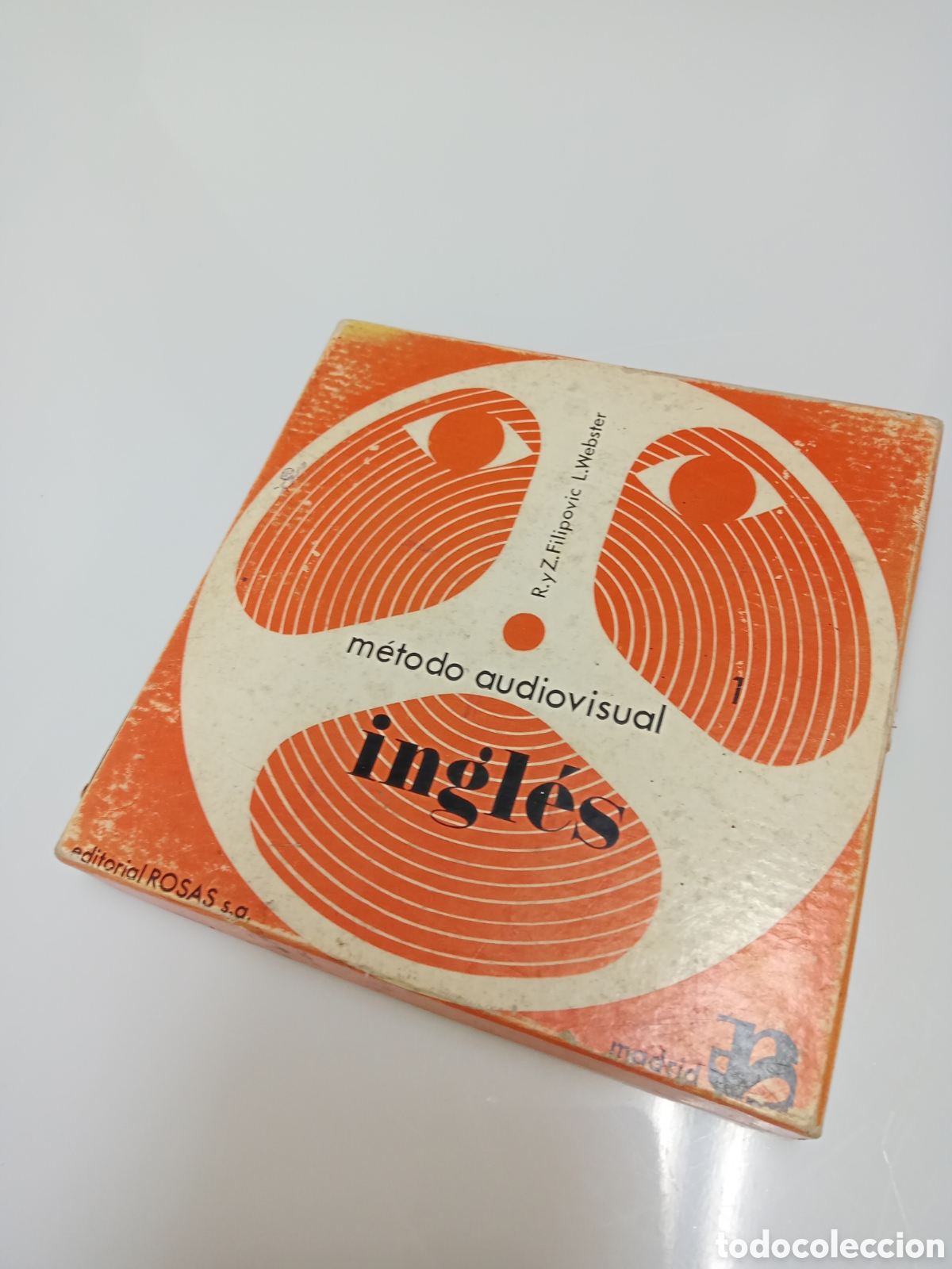 Music magazines: Cinta magn&eacute;tica magnet&oacute;fono curso ingl&eacute;s editorial Rosas