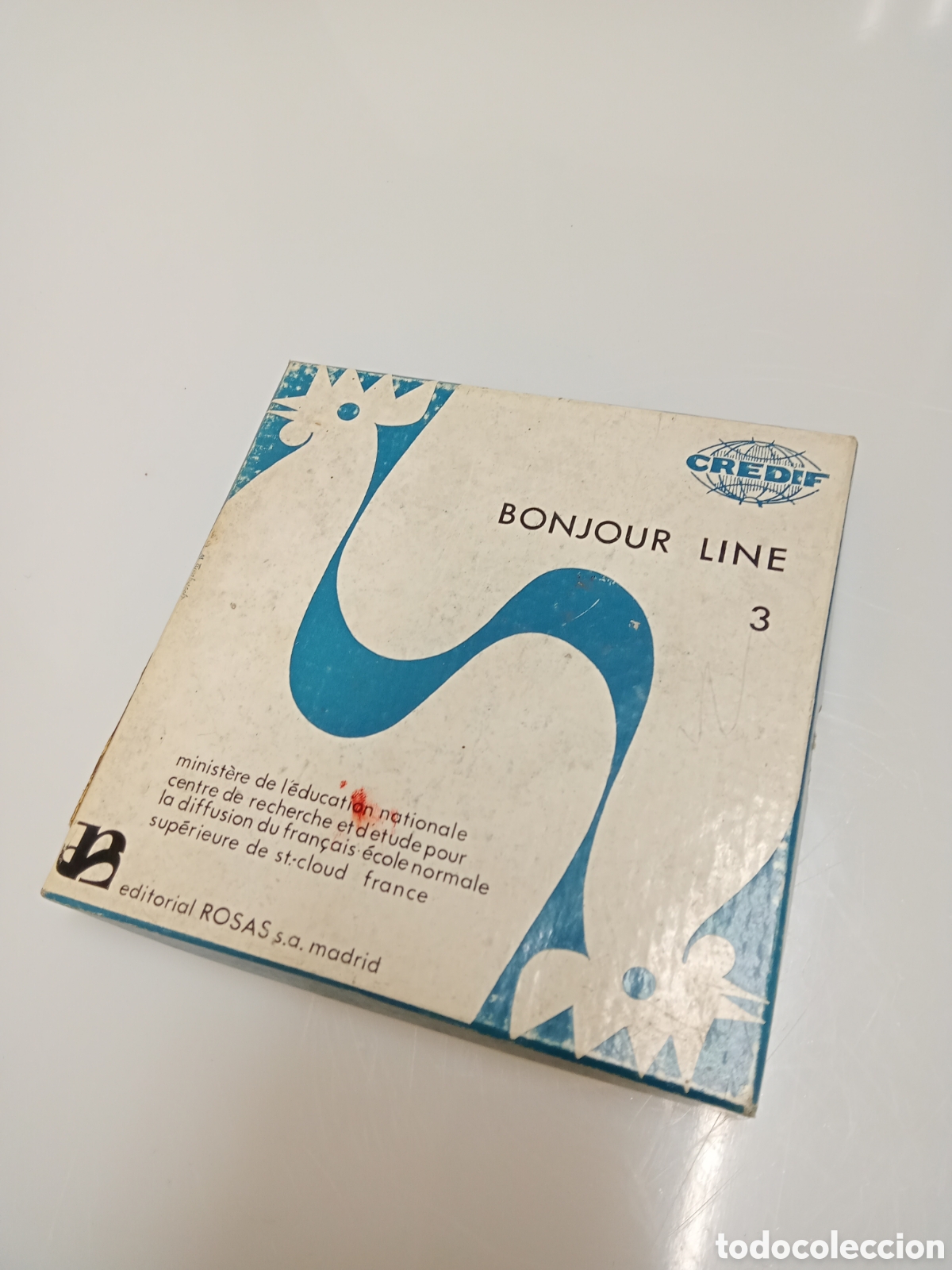 Music magazines: Cinta magn&eacute;tica magnet&oacute;fono curso franc&eacute;s Bonjour line editorial Rosas