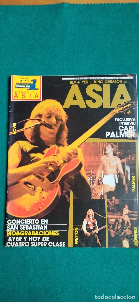 Music magazines: ESPECIAL ASIA Howe Wetton Palmer Downes sin Poster Envio GRATIS CERTIFICADO