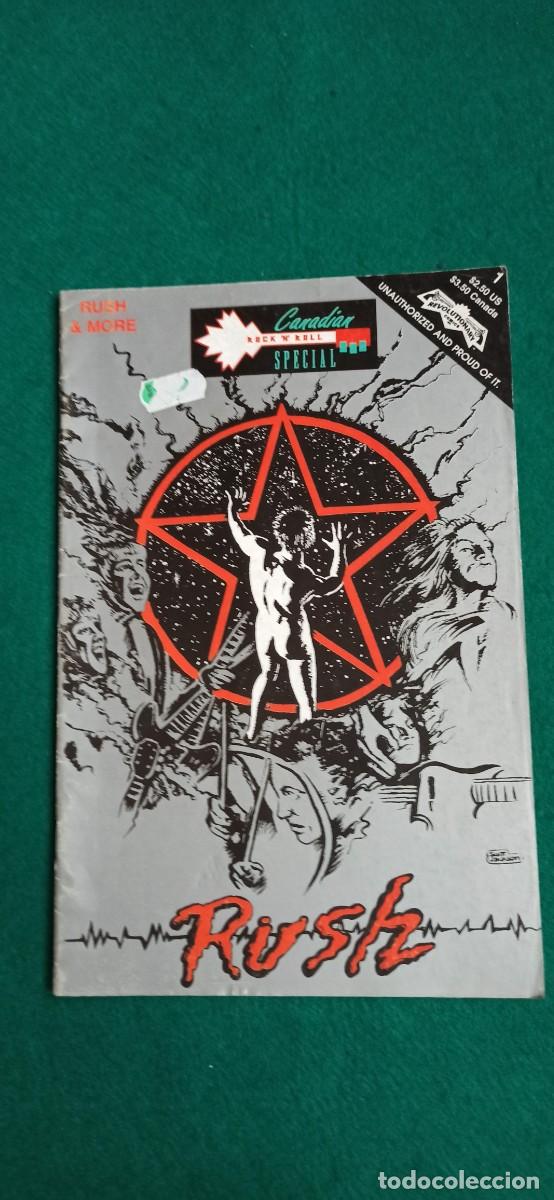 Music magazines: RUSH COMIC Geddy Lee Alex Lifeson Neil Peart Envio GRATIS CERTIFICADO