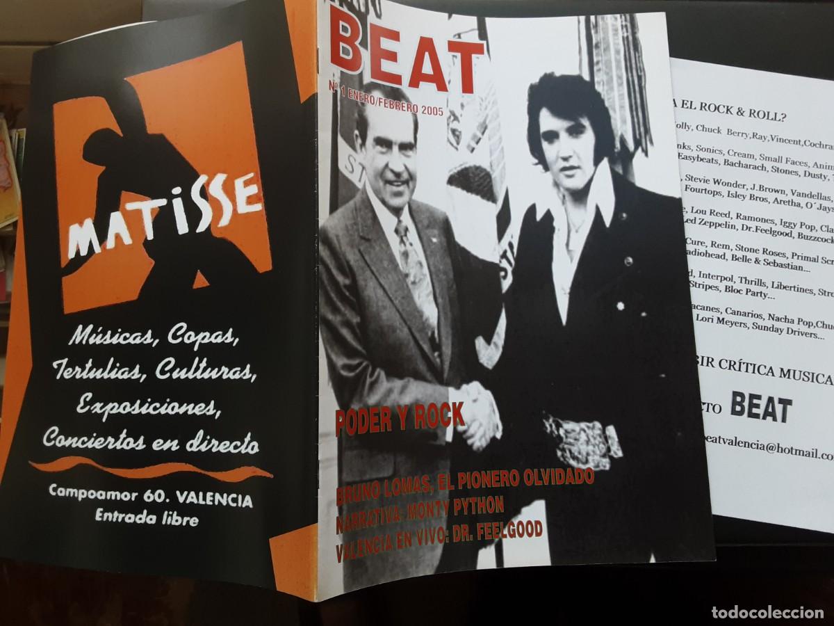 Magazines de musique: Revista Valenciana BEAT, Poder y rock, Elvis Presley, Richard Nixon