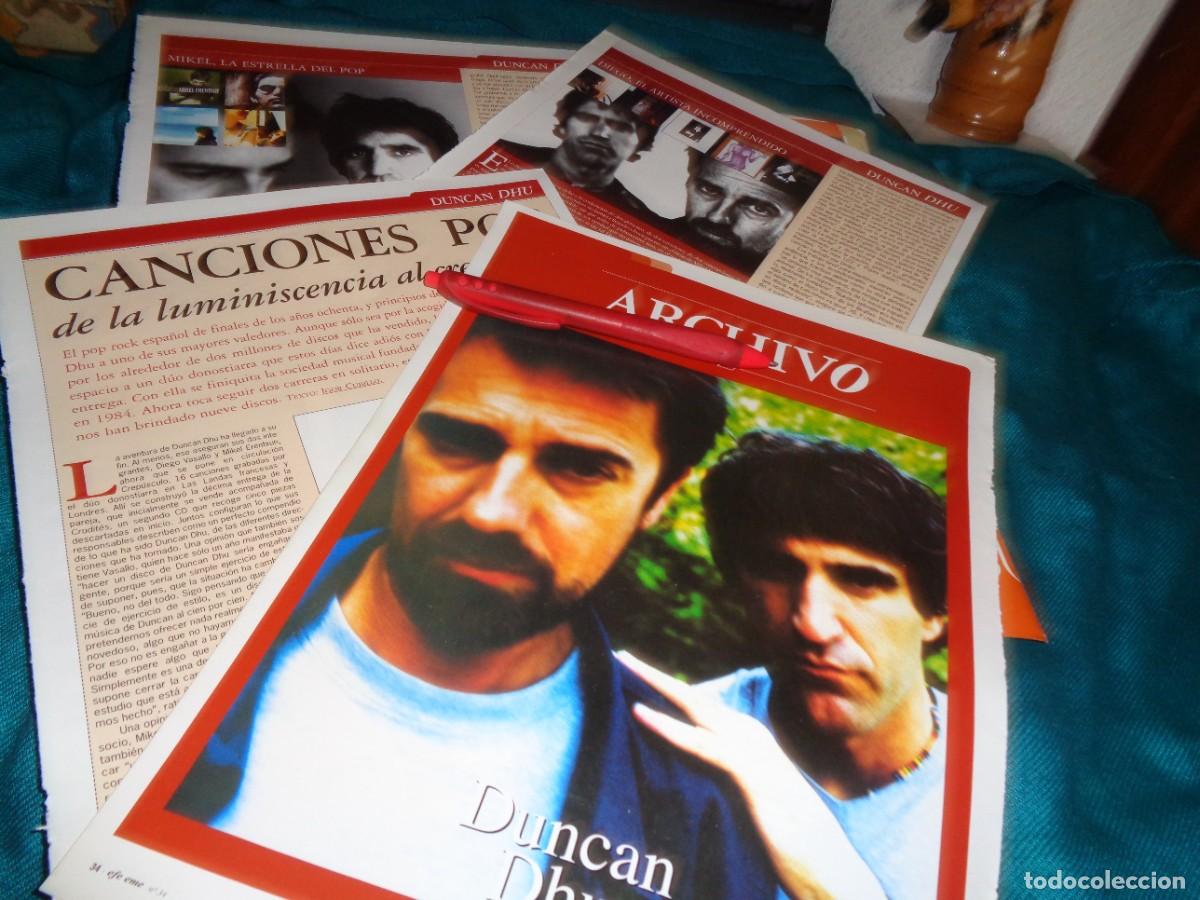 Music magazines: RECORTE : REPORTAJE : DUNCAN DHU. EFE EME , DCMBRE 2001