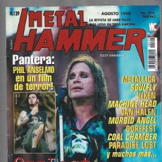 Revistas de música: METAL HAMMER (SIN POSTER ) Nº 129. Lote 402267654