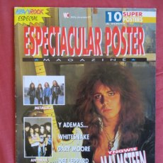 Revistas de música: HEAVY ROCK ESPECIAL POSTERS !!!! -METALLICA-AC/DC-KISS-GARY MOORE-EUROPE-YNGWIE MALMSTEEN-ANTHRAX... Lote 402722039