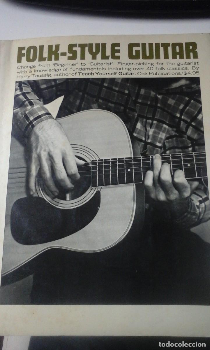 Revistas de m&uacute;sica: FOLK-STYLE GUITAR (New-York, 1973)