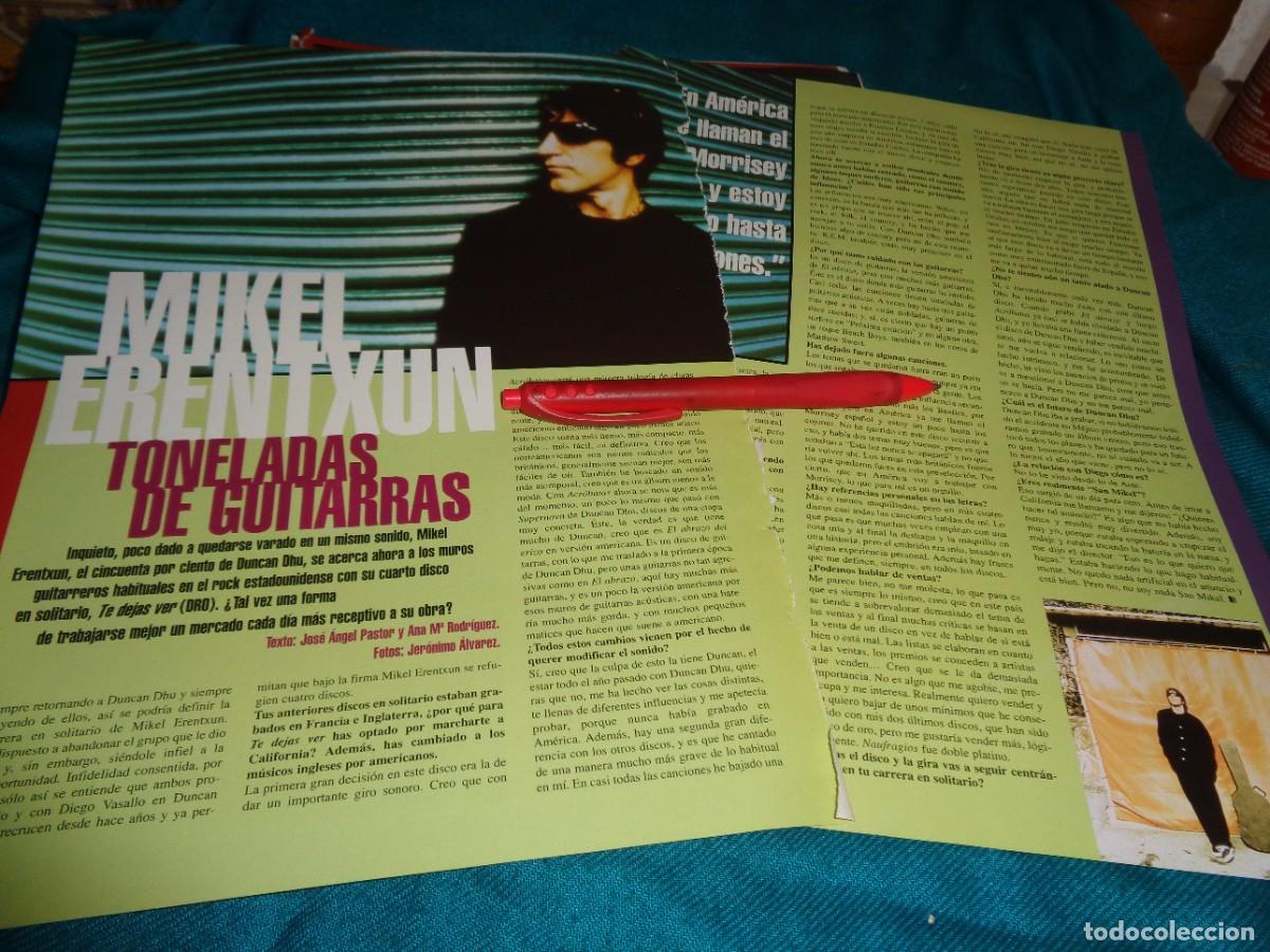 Music magazines: RECORTE : MIKEL ERENTXUN. EFE EME, JUNIO 2000