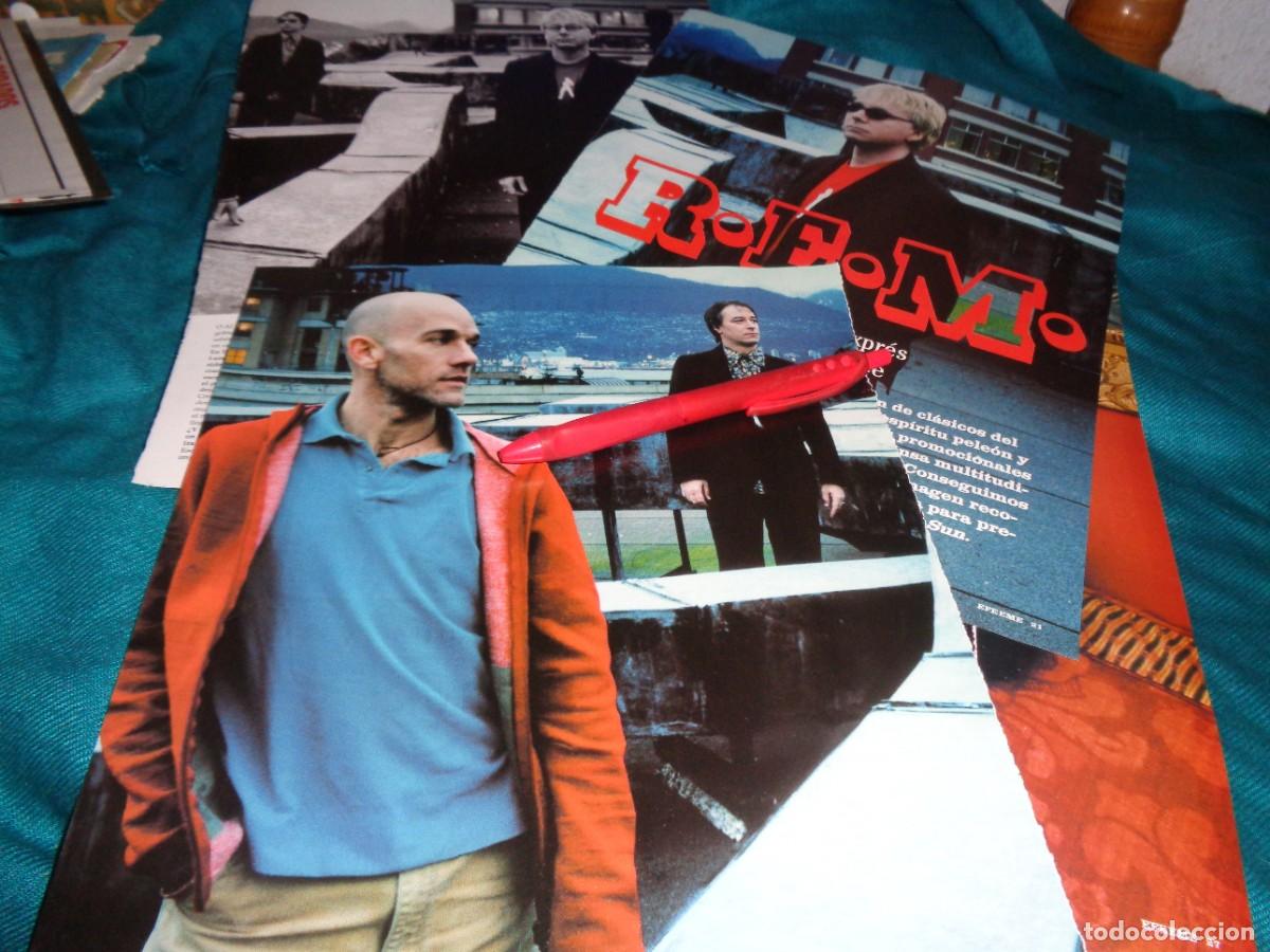 Music magazines: RECORTE : ENTREVISTA AL GRUPO R.E.M. EFE EME, OCTBRE 2004