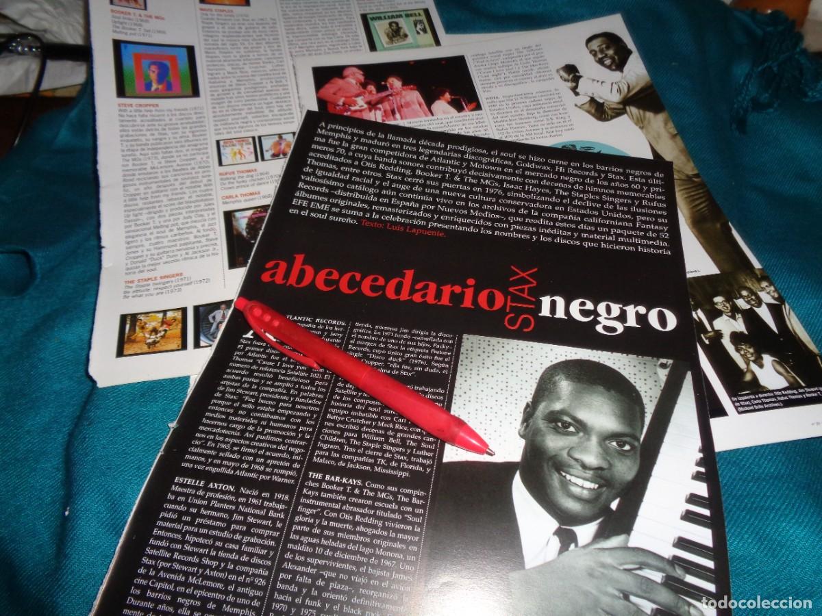 Musikzeitschriften: RECORTE : CUANDO EL SOUL SE LLAMABA STAX. EFE EME, JUNIO 2002