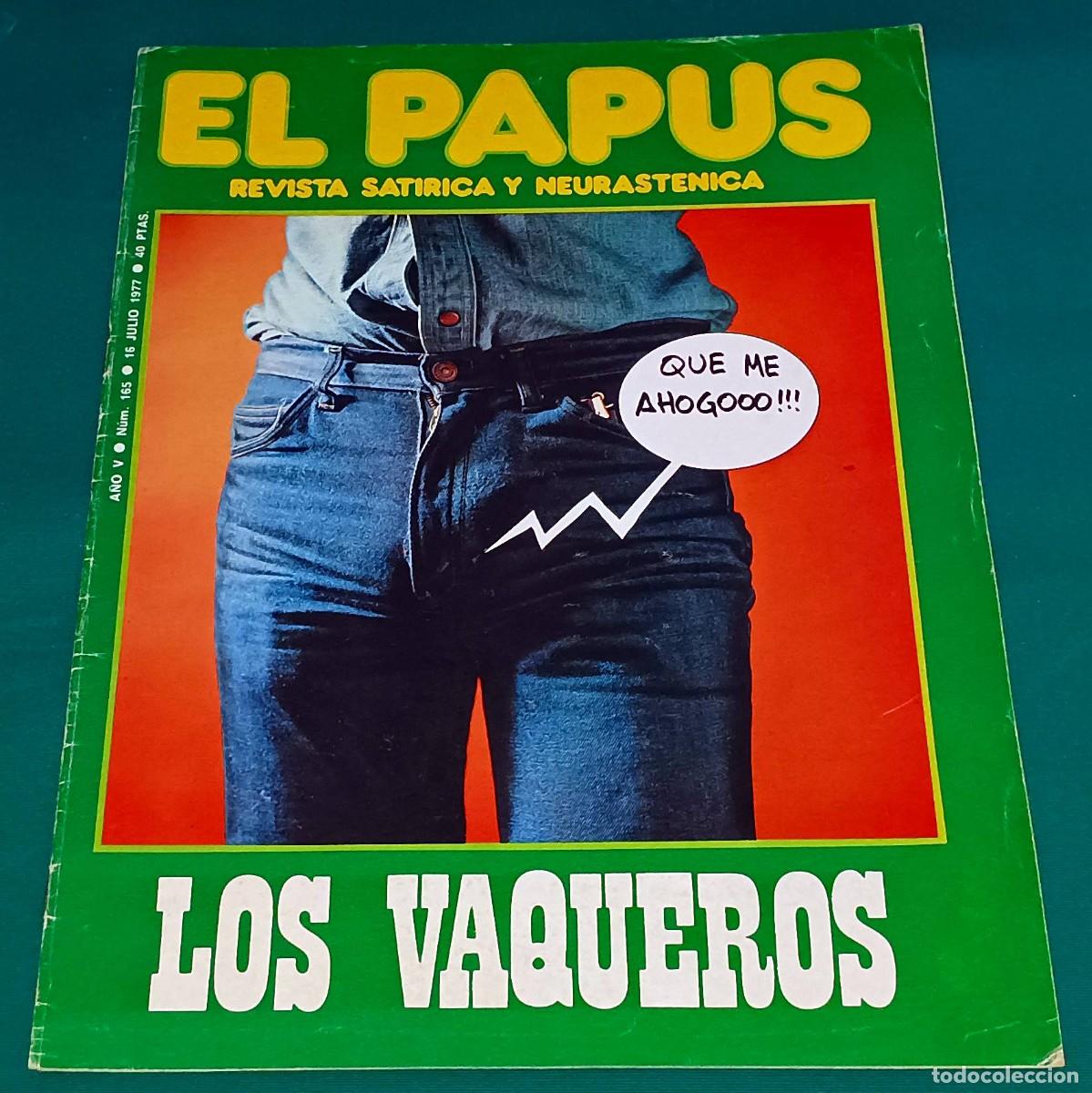 Revistas de m&uacute;sica: REVISTA EL PAPUS --- NUMERO 165 --- JUL 1977