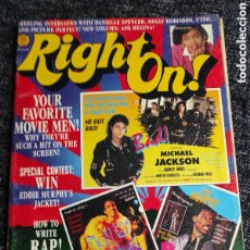 Revistas de música: RIGHTON - DANIELLE SPENCER , HOLLY ROBINSON , REGINA KING , MICHAEL JACKSON (EDICION EN INGLES) 1988