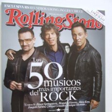 Revistas de música: ROLLING STONE 123 ROLLING STONES SPRINGSTEEN U2 PEARL JAM TOM WAITS LOQUILLO BEATLES KISS