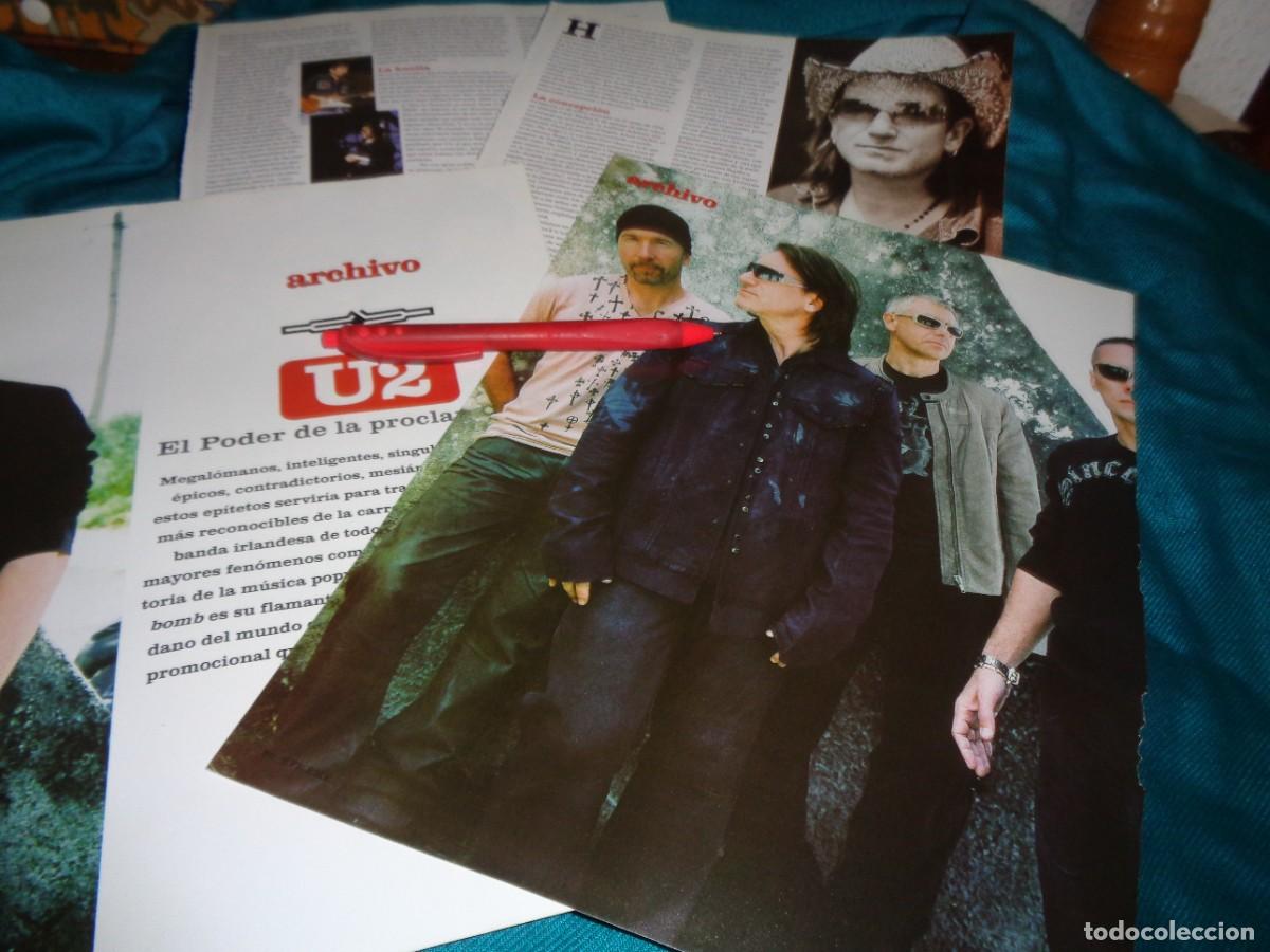 Musikzeitschriften: RECORTE : REPORTAJE : U2, EL PODER DE LA PROCLAMA ROCK. EFE EME DCMBRE 2004