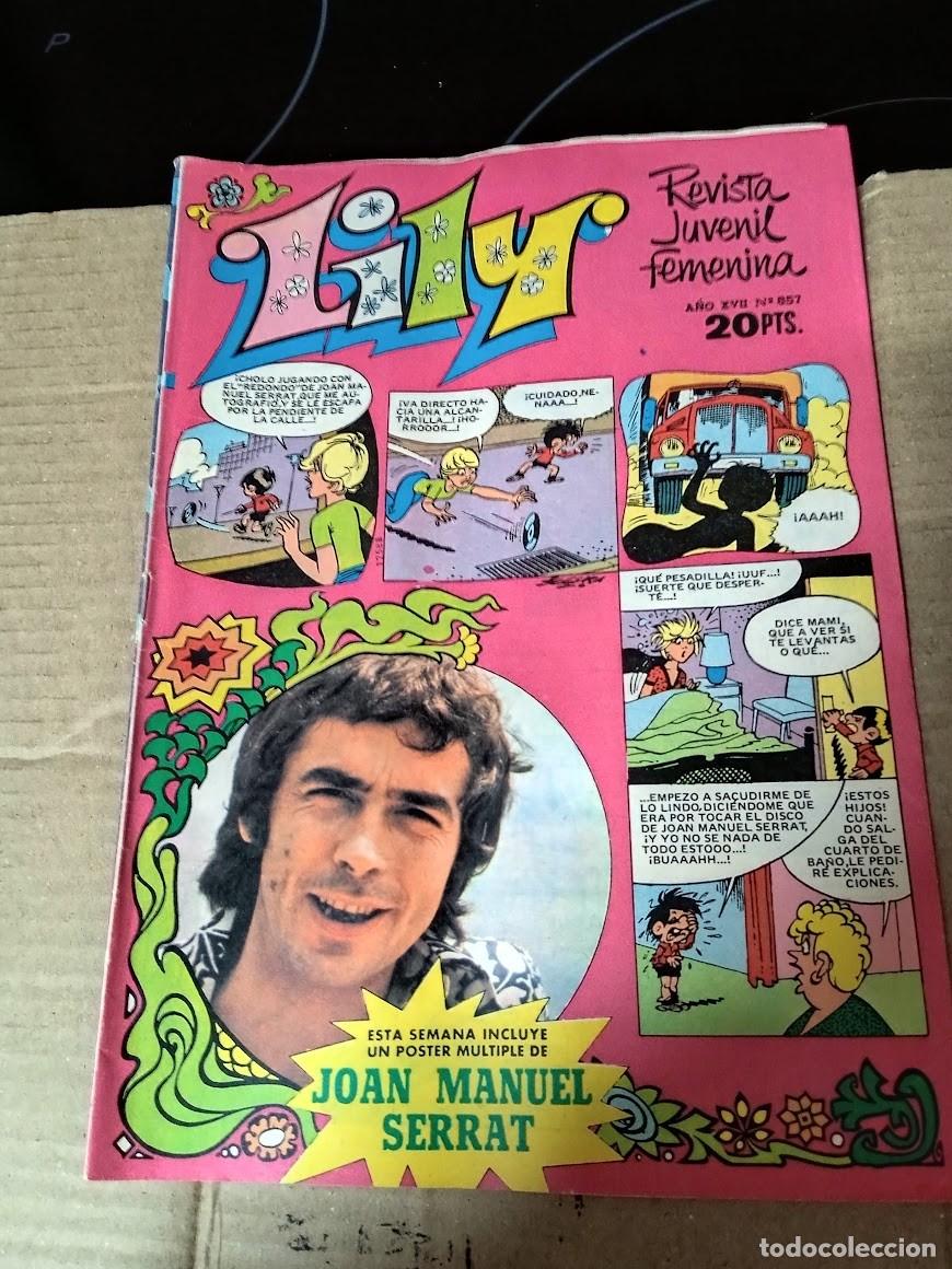 Music magazines: LILY JOAN MANUEL SERRAT CON POSTER / REVISTA JUVENIL FEMENINA 20 PTS.