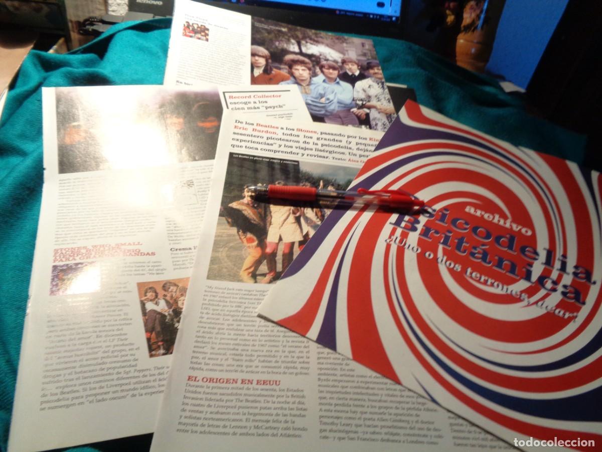 Revistas de m&uacute;sica: RECORTE : PSICODELIA BRITANICA : BEATLES, ROLLING STONES..... EFE EME, NVMBRE 2005