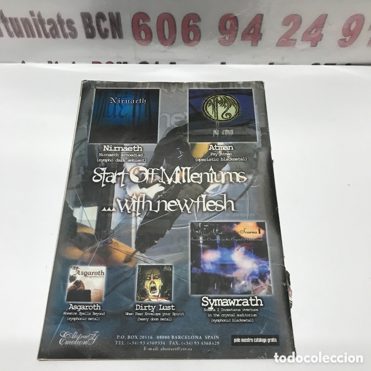 Revistas de m&uacute;sica: REVISTA HELL AWAITS - Foto 2