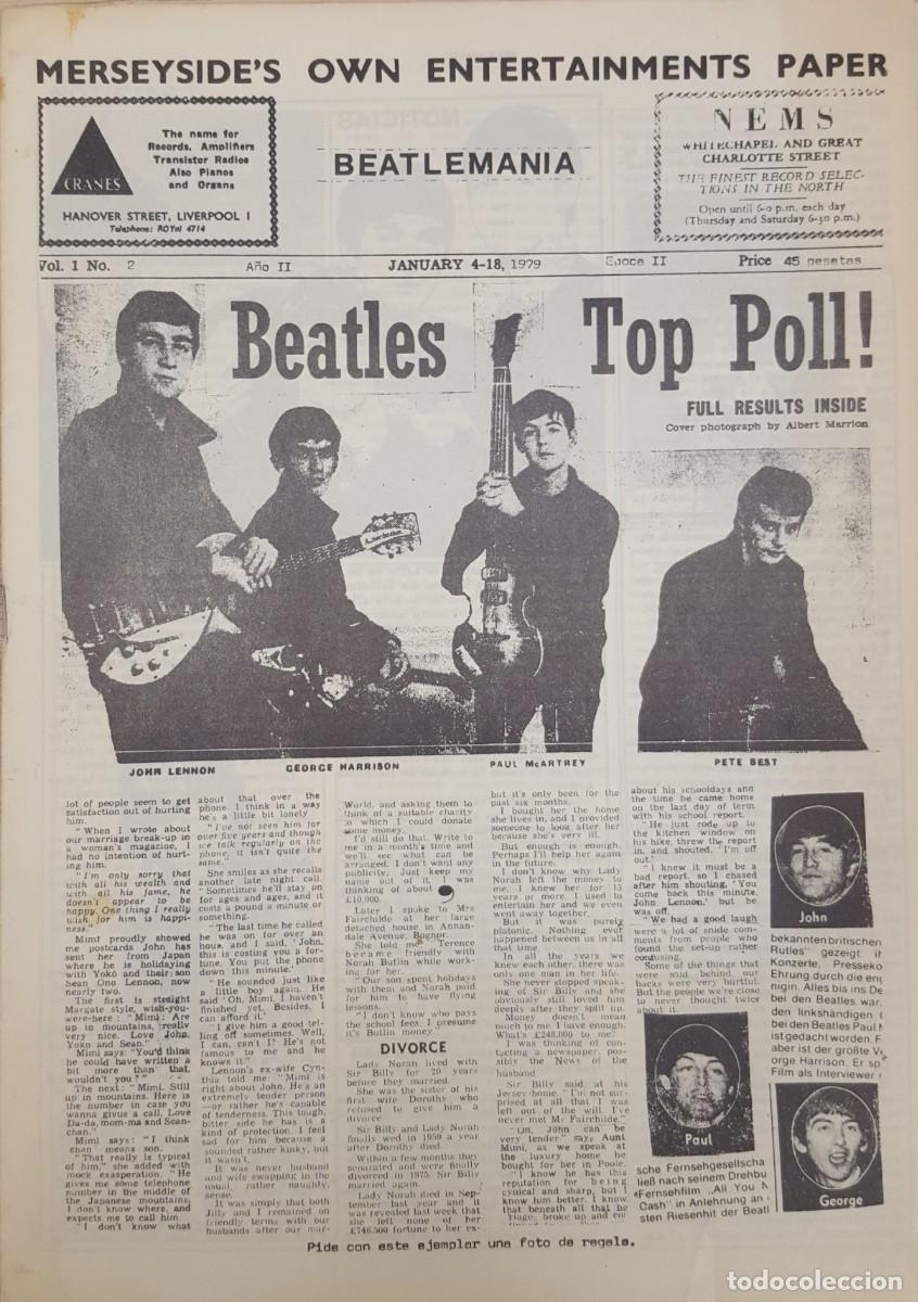 Magazines de musique: Beatles-Revista Beatlemania 1979