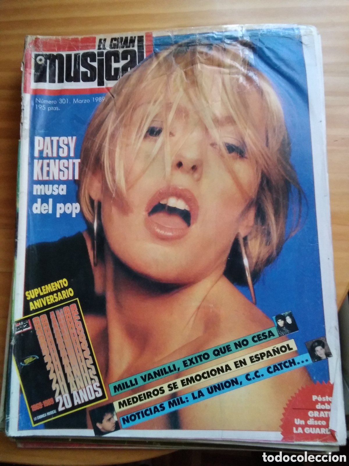 Magazines de musique: El gran musical revista a&ntilde;o 1989 marzo incluye poster milli vanilli /wander