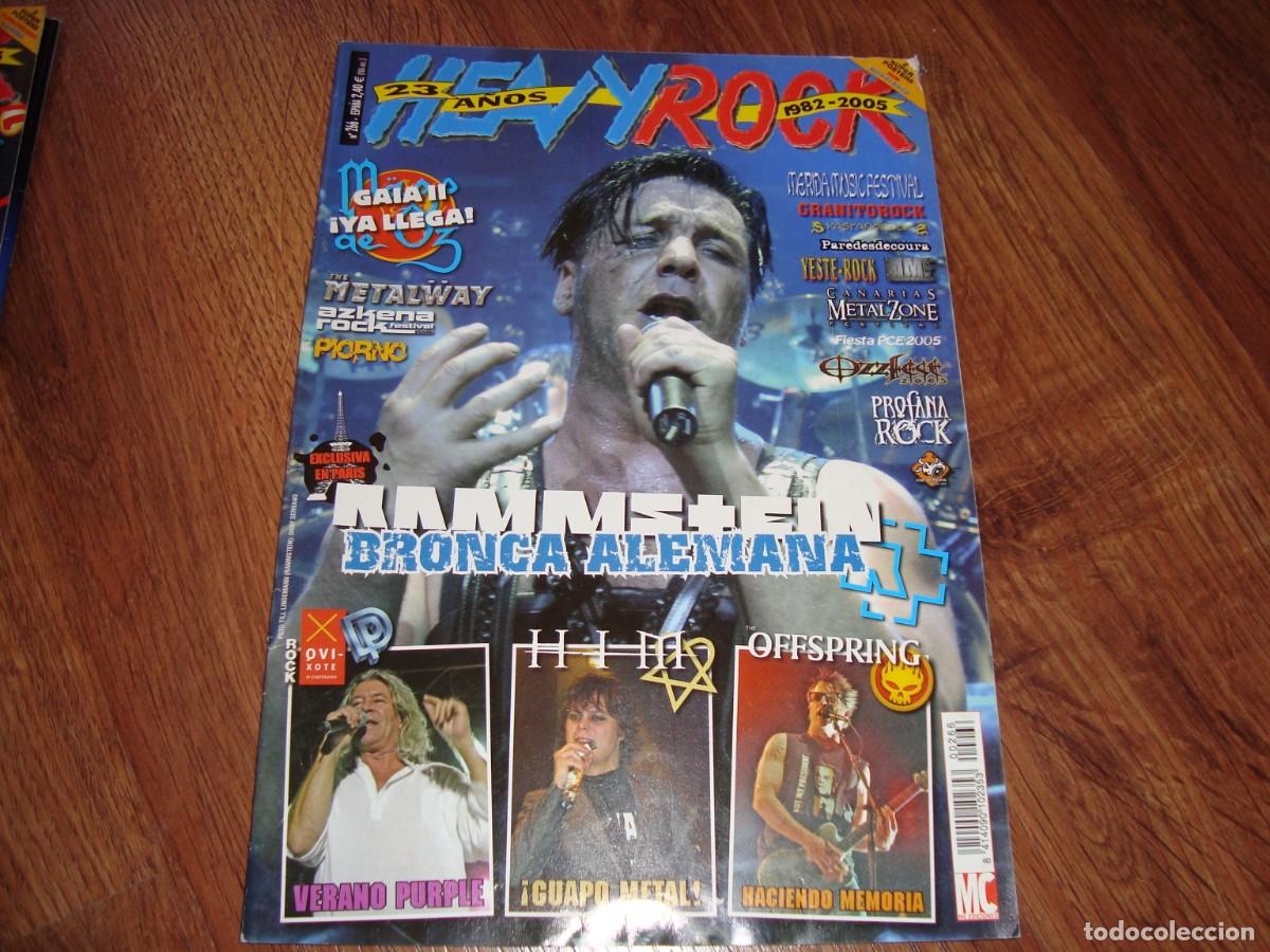 Magazines de musique: heavy rock n.266 con poster