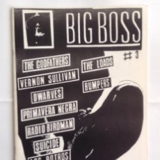 Revistas de música: BIG BOSS 3 FANZINE 3 THE GOODFATHERS SUICIDE DWARVES THE LOADS BUMPERS LOS POTROS