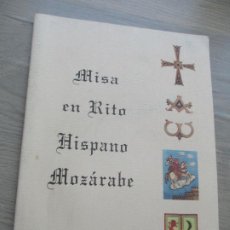Revistas de música: MISA EN RITO HISPANO MOZÁRABE-FILA MOZARABES, ALFEREZIA 2001-ALCOY