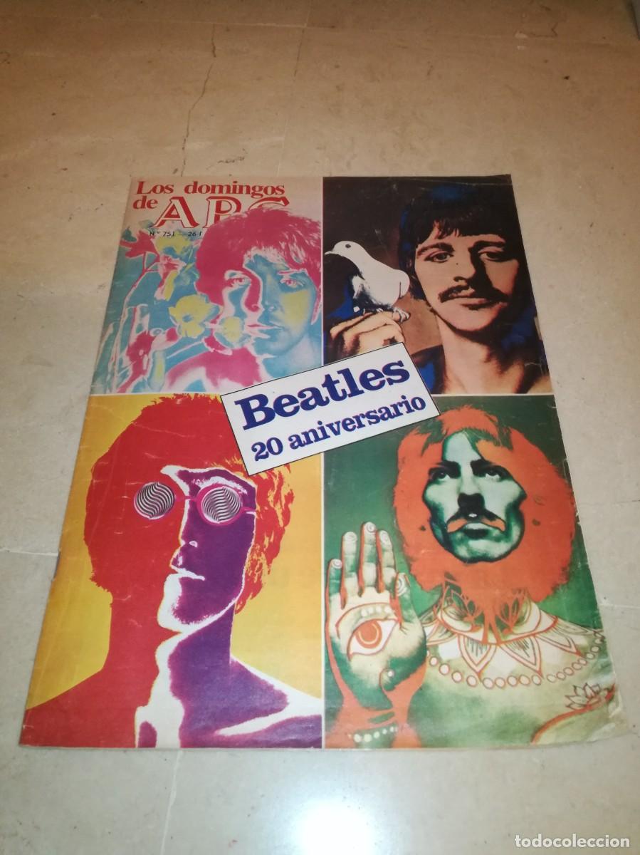 Magazines de musique: REVISTA DE LOS DOMINGOS DE ABC-THE BEATLES-20 ANIVERSARIO